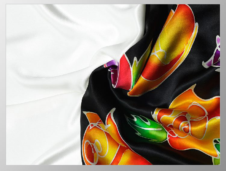 Seidenstoff Satin