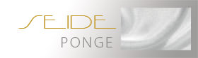 Naturweisse Seidenstoffe Ponge